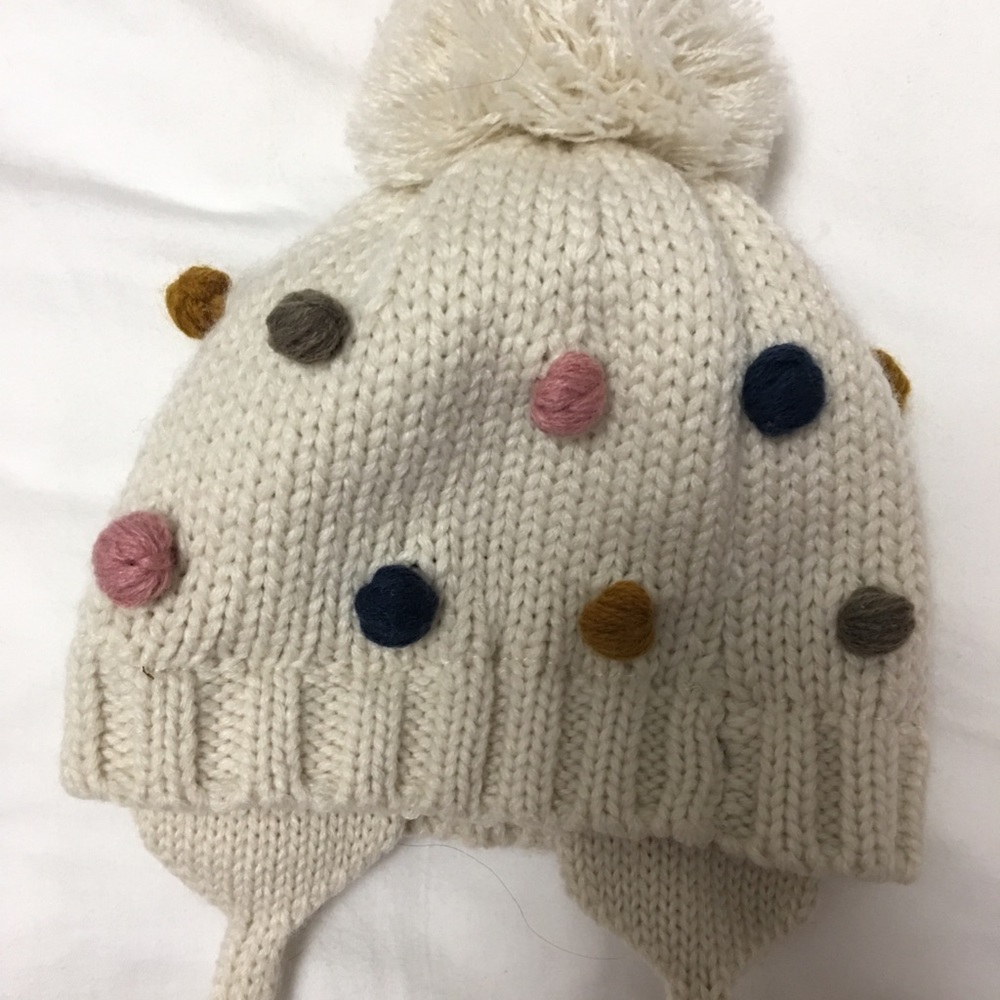 Baby Pom Pom beanie